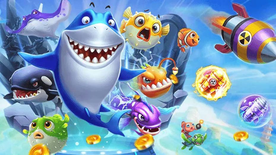 ภาพเกมยิงปลาในพื้นที่เกมทั้งหมดของ bv99