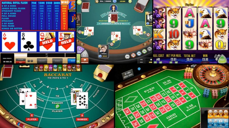 ภาพเกมคาสิโนและความบันเทิงหลายหมวดของ bv99